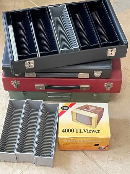 Photo of free Slide Storage Boxes and Slide Viewer (Ruislip HA4) #3