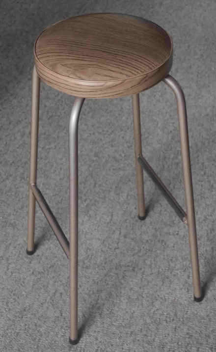 Photo of free Bar stool with plastic top (Eastfield PE1) #1