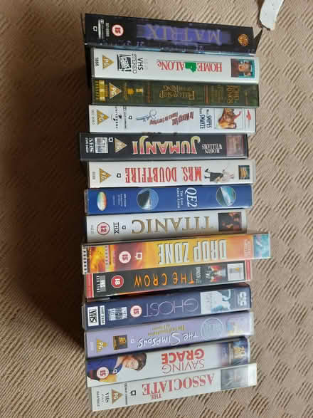 Photo of free VHS Tapes (Bebington CH63) #1