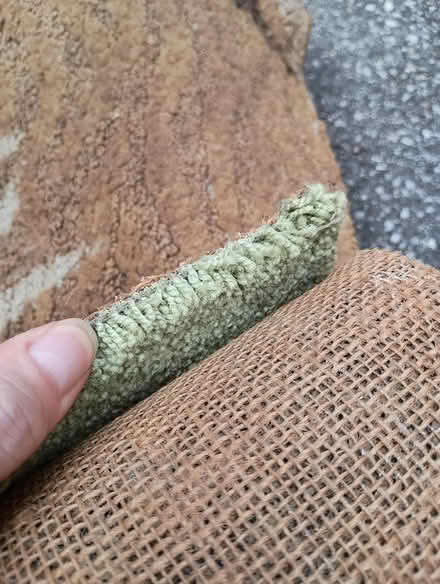 Photo of free scrap of mint green carpet (Yonge/Sheppard) #1