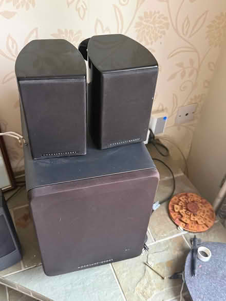 Photo of free 2 satellite speakers and Subwoofer (Ivy Farm SK11) #1