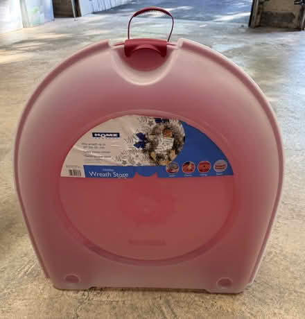 Photo of free Plastic Wreath Case (Wayne) #2
