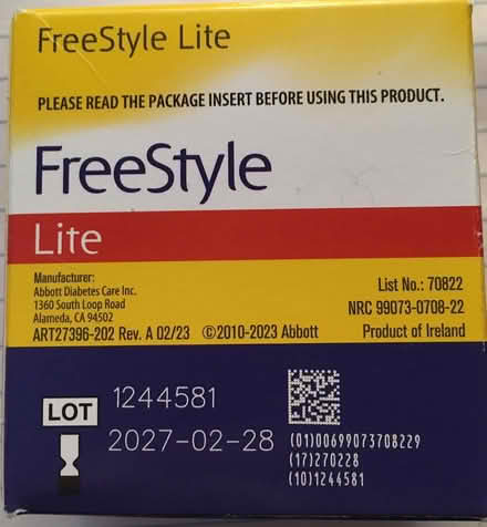 Photo of free Glucose test strips- 95014 (Prospect/Stelling) #1