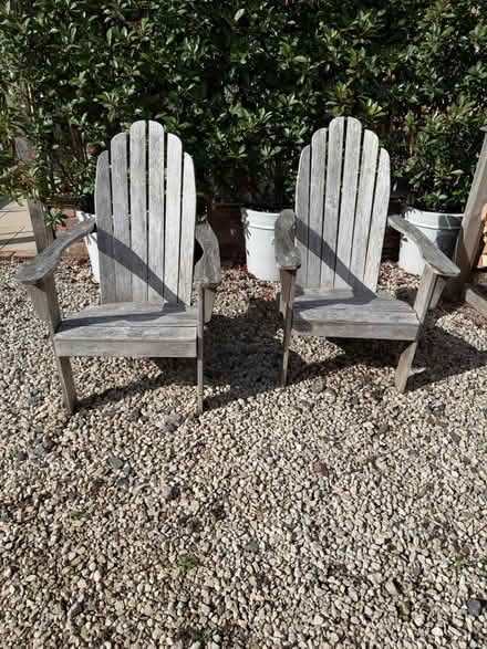 Photo of free Adirondack Chairs (LE7 Ratcliffe on the Wreake) #1