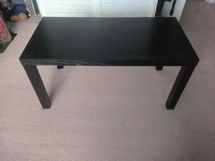 Photo of free Black ash coffee table (Elgin IV30) #4