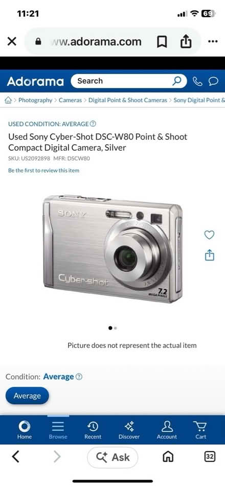 Photo of ASK a point-and-shoot camera (Santa monica) #1
