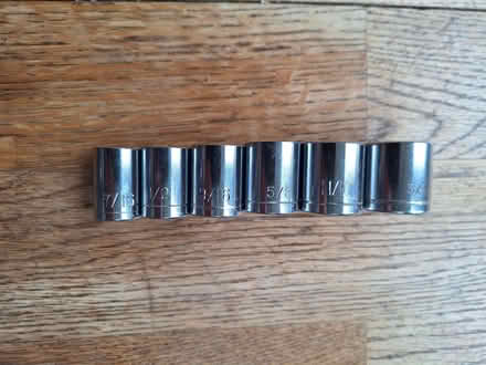 Photo of free Imperial 3/8" Drive Sockets (Epping CM16) #1