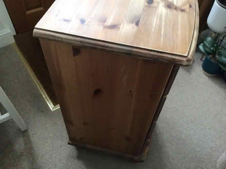 Photo of free Pine chest of four drawers. (Copthorne SY3) #2