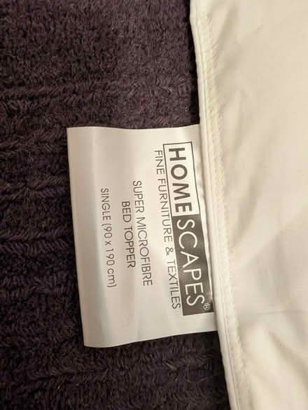 Photo of free Single Mattress Topper Microfibre (Park Street AL2) #2
