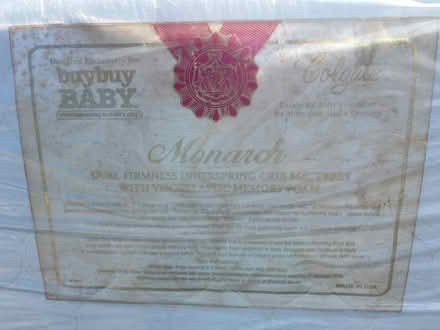 Photo of free Crib mattress (Oradell) #2