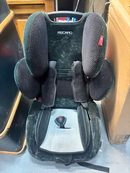 Photo of free Double oak headboard, Recaro Car Seat, Trunk & 2 x Poles (Whirlow S11) #3