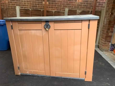 Photo of free Plastic garden storage unit (Clayton-Le-Woods, PR25) #1