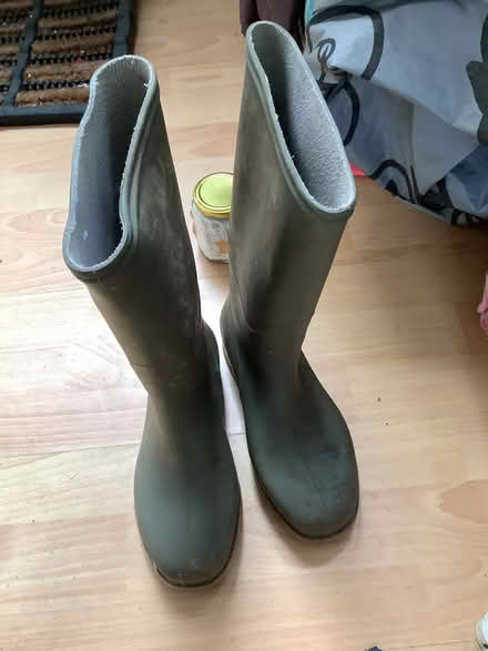 Photo of free Size 3/36 green Dunlop wellies (Brampton S40) #1