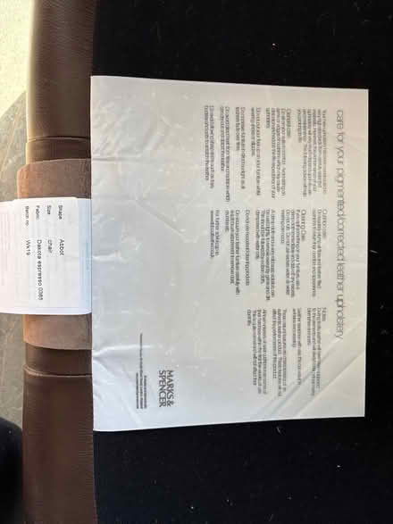 Photo of free Leather Club Chair (Sockbridge CA10) #2