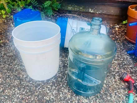 Photo of free Misc- Gutters, scooper, bucket, jug (Near Greer park, Palo alto) #4