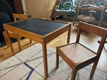 Photo of free Toddlers table and chairs (St Ippolyts. SG4) #2
