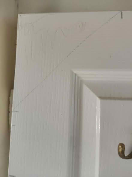 Photo of free 2 white painted doors (Jericho OX2) #1