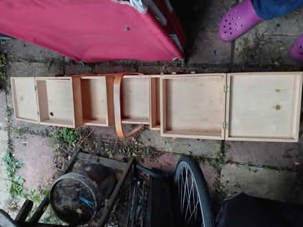 Photo of free vintage freestanding sewing box (Grantham NG31) #2