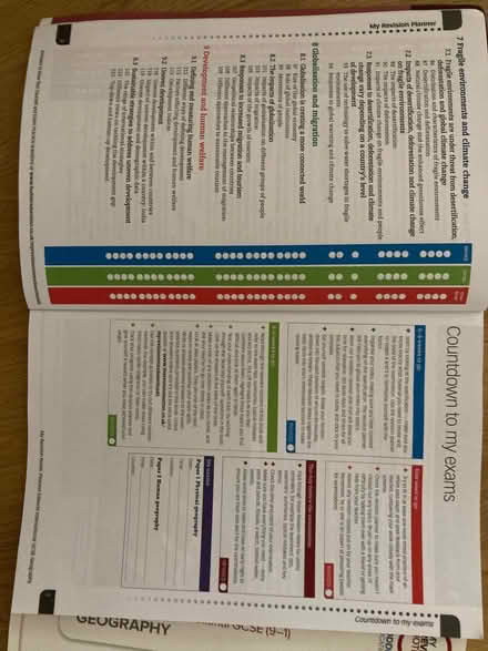 Photo of free Geography GCSE revision notes (Bloxham OX15) #4