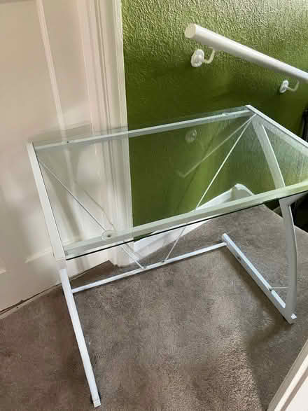 Photo of free Glass top desk (Welling DA7) #2