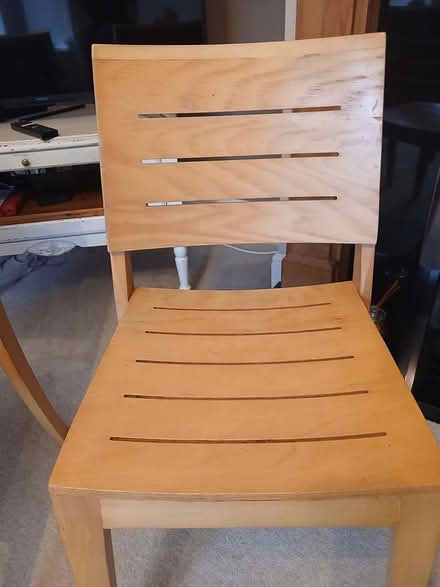 Photo of free X4 Dining Chairs (Sheffield S5 Ecclesfield) #3