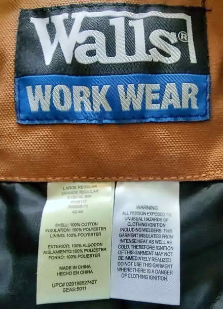 Photo of free Heavy duty coveralls size large ((south) Central Park - Denver) #2