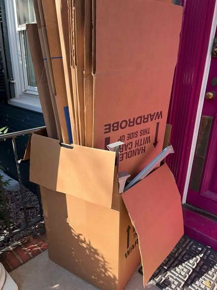 Photo of free Wardrobe boxes (Alexandria VA by MasonicTemple) #1