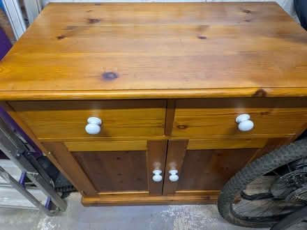 Photo of free Solid pine cabinet (Sharmans Cross B91) #2