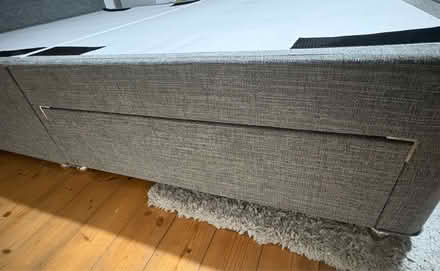 Photo of free King size Divan Bed (Great Moulton NR15) #3