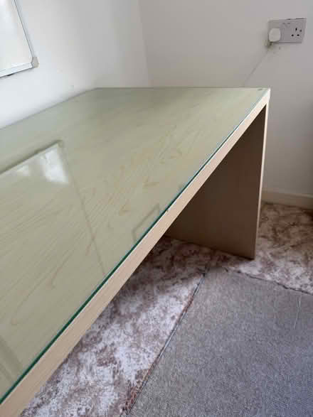 Photo of free Ikea desk in birch (Papplewick CP NG15) #1