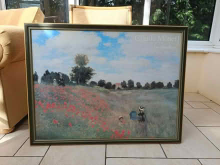 Photo of free Framed Claude Monet Print (Burnham) #1