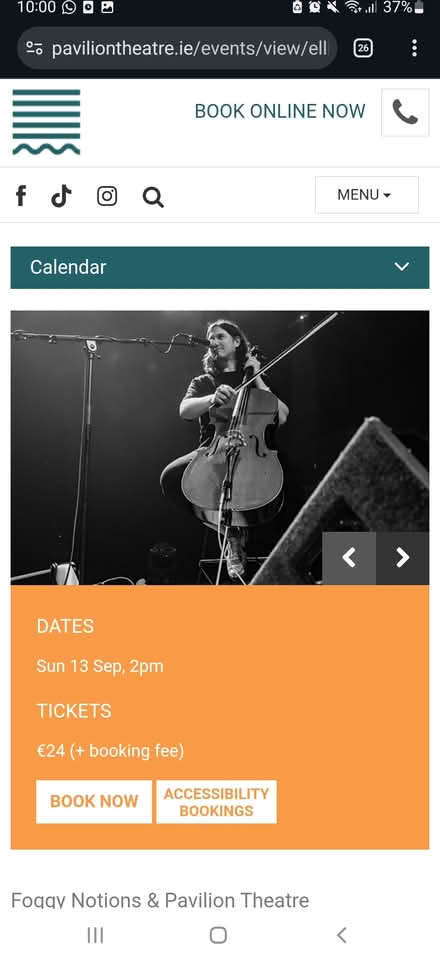 Photo of free 2 x Ellie O'Neill tickets 2pm today (Email) #2