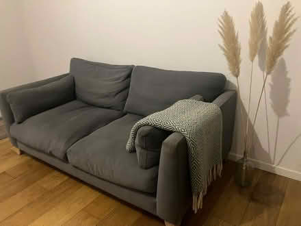 Photo of free Grey 2 seater sofa (Wimbledon SW19) #1