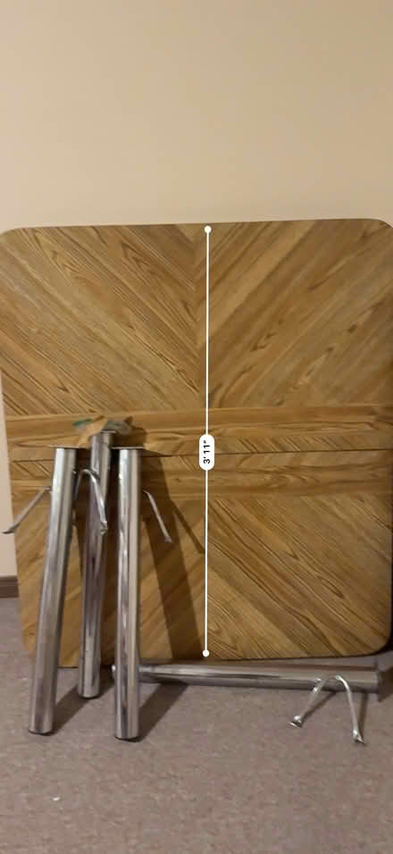 Photo of free Kitchen table with extender leaf (Glen abbey, Oakville) #1