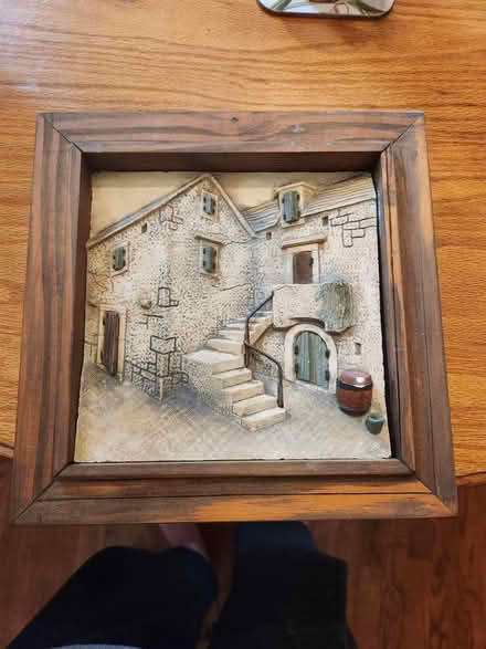 Photo of free Croatian village house shadow box (Capitol Hill, DC) #1