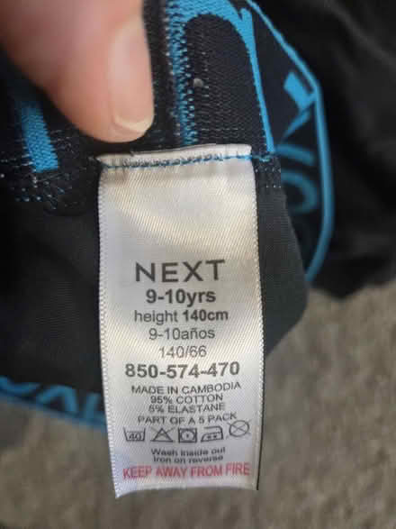 Photo of free 5 x Next Boxer Shorts x 6 (Lightwood ST3) #2