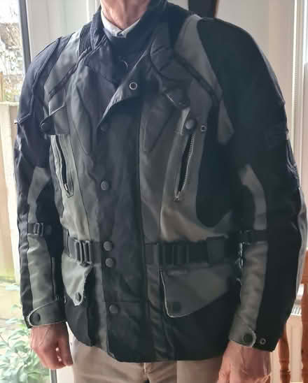 Photo of free IXS Leather motorcycle jacket - medium (North Town SL6) #1