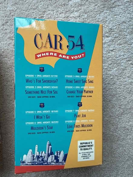 Photo of free BILKO, Fawlty Towers, Car 54 VHS (Hopewell Junction) #3