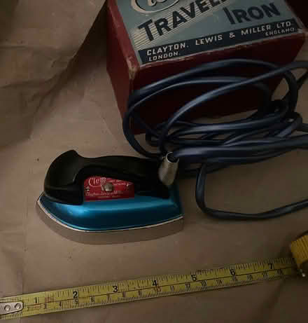 Photo of free Vintage travelling iron (Finsbury Park N4) #3