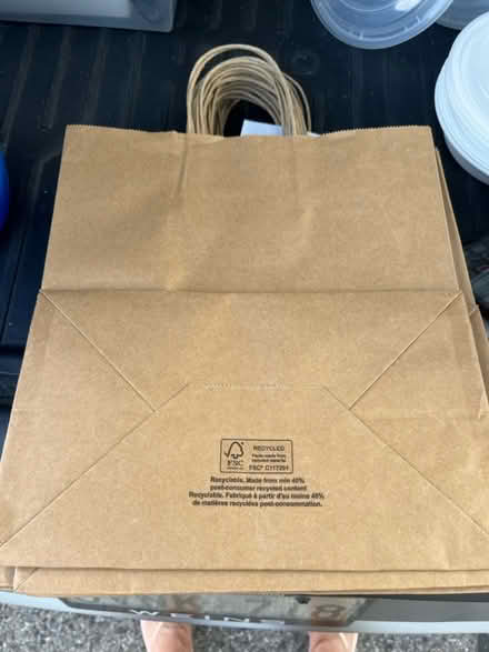 Photo of free Paper bags (East End Toronto) #1