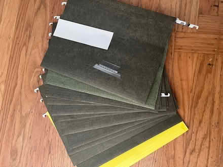 Photo of free 13 hanging file folders (Santa Clara) #1