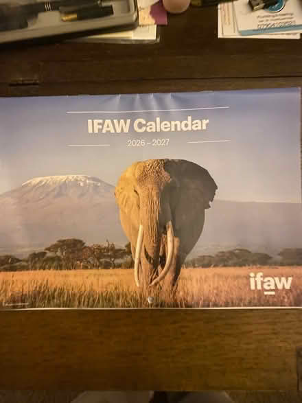 Photo of free I.F.A.W. Calendar for next year (Barnard's Green WR14) #1