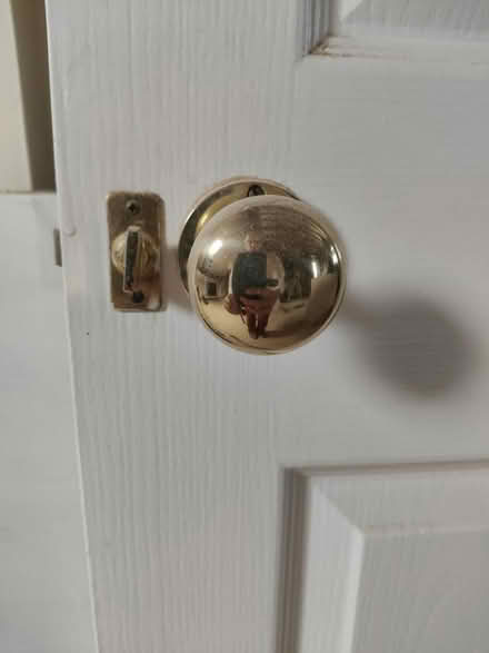 Photo of free 2 white painted doors (Jericho OX2) #4