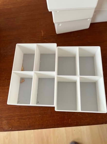 Photo of free 24 plastic 3D printed boxes. (Woodside CR0) #2