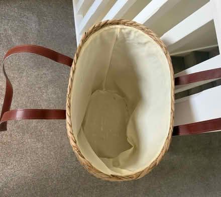 Photo of free New unused lined straw shoulder bag (Upton CH2) #3