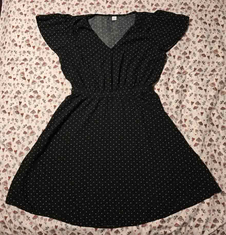 Photo of free Black w/ White Polka Dot Dress - M (West 7th) #1