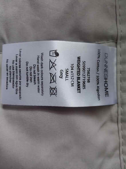 Photo of free Weighted blanket (Dublin 12) #2