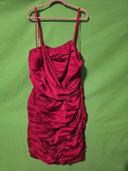 Photo of free Pleated Raspberry Club Dress - 10 (West 7th) #2