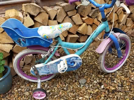 Photo of free Girls bicycle -frozen..suit 4/5/6 yr old (Little Wenlock TF6) #2