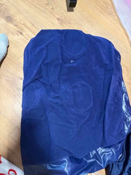Photo of free Blue flock single airbed (Poplars SG2) #2